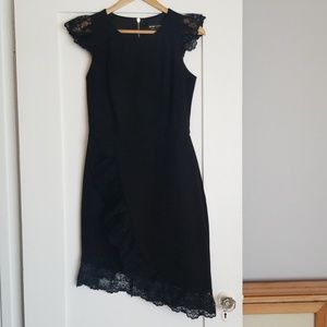 Black evening dress